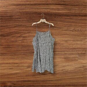 Wednesday'sGirl Women's Plus Size 22 Cheeta Print Sleeveless Mini Dress
